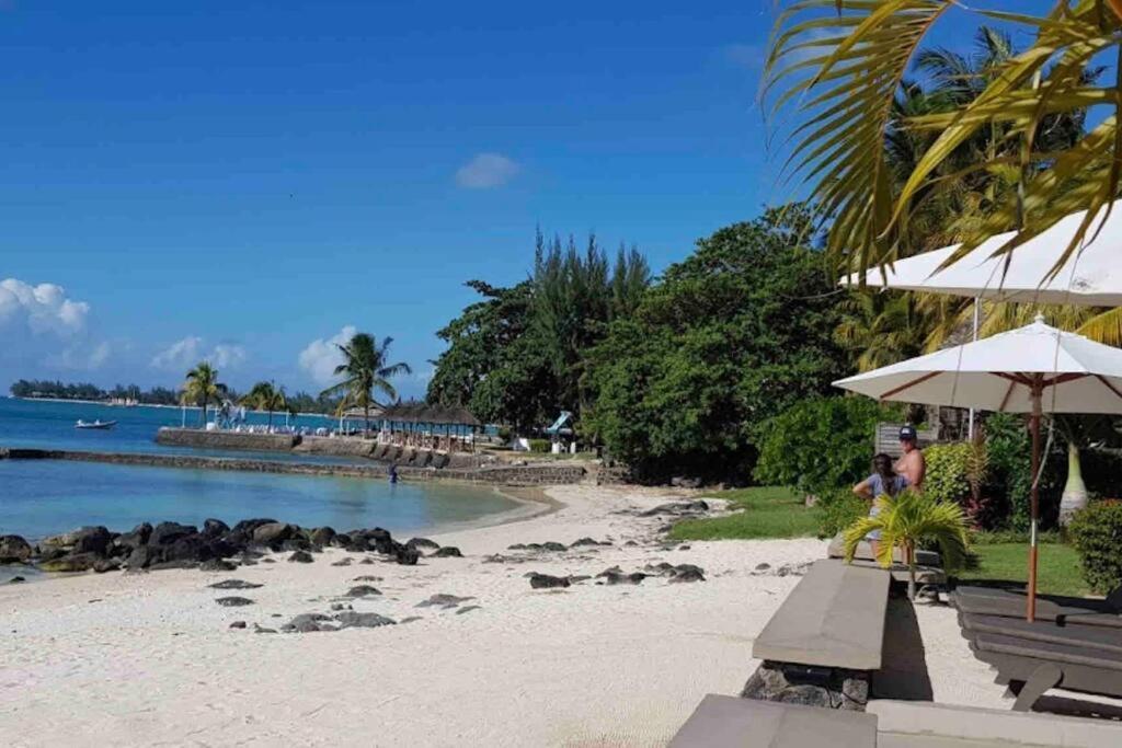 Ferienwohnung Beachfront Le Cerisier Trou Aux Biches, Mon Choisy Mont-Choisy Exterior foto