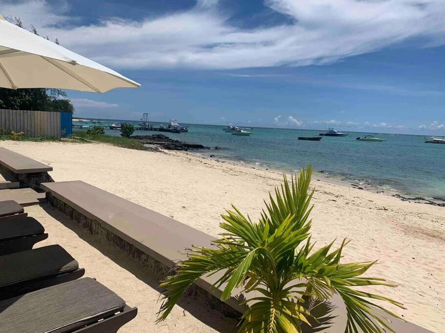 Ferienwohnung Beachfront Le Cerisier Trou Aux Biches, Mon Choisy Mont-Choisy Exterior foto